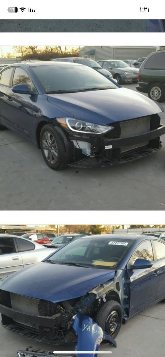 النترا موديل ١٧ فول مواصفات حادثها بالصور بيها صبغ بنيد وجاملغ بدون دواخل فقط صبغ 
ماشيه ١٤٢ ميل 
كير مكينه مكفول تبريد تدفئه 
١١٧ وبيها مجال بسيط مكاني بغداد 
***********
