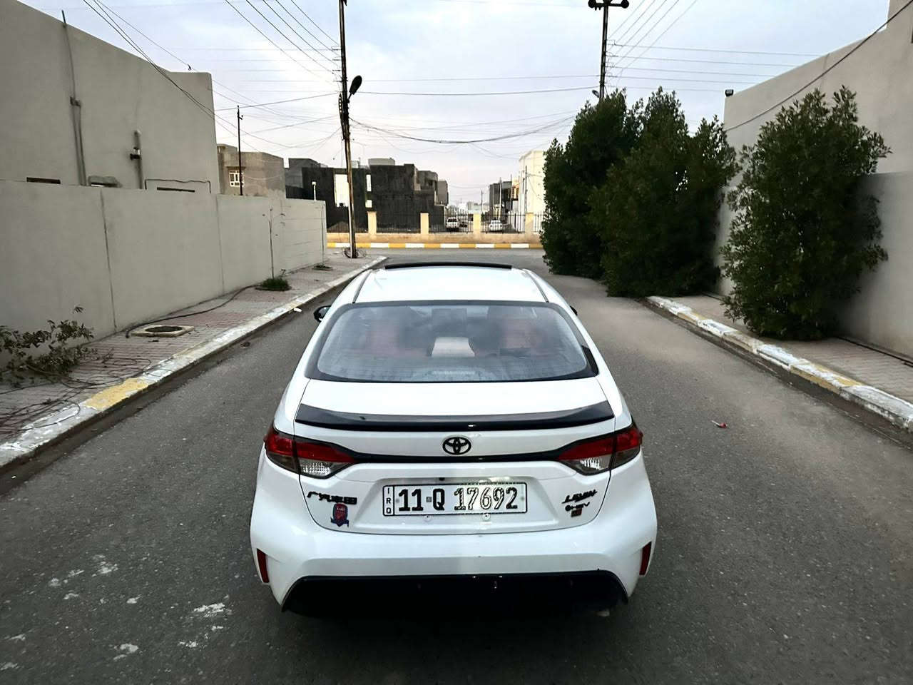 السلام عليكم…..
للبيع بسعر مناسب جدا 153$ اعتذر عن الاقساط والوعده
تويوتا كورلا 2024 GR فول الفول مواصفات 1/1 Vip  لون ابيض (ثلجي) رقم بغداد انكليزي (11) بااسمنا ينويه جديدة لغايه 2030 هزة جديدة شرط التحويل….
سيارة مكفولة كفالة عامه من كلشي … بدون شخوط بدون رصعات بدون بارد…
سيارة جاهزة بدون اي نقص….
محرك 4 سلندر … محرك مامفتوح … السيارة اخت الزيرو ماشيه 15KM…
شرط محرك وكير وصدر وكهربائيات وتبريد وتدفئة وتخم تاير سيارة جاهزة من كلشي….
مواصفات 1/1 Vip ( بصمات وسلايت و8 كامرات وحساسات ولدات وشاشه ديجيتل 5 ويل كروم سيارك كشنين كهرباء كشنين حار بارد …بيها اهواي مواصفات معروفة مواصفات الفول مايحتاج اذكرها)…كاعيات الشركه بعدها مامشدوده…. السياره من الشركة استخدام خاص لشخص واحد…
العنوان/ صلاح الدين/ تكريت/ القادسية…:
السعر 153$ اعتذر عن الاقساط والوعده….
للاستفسار ***********
***********
