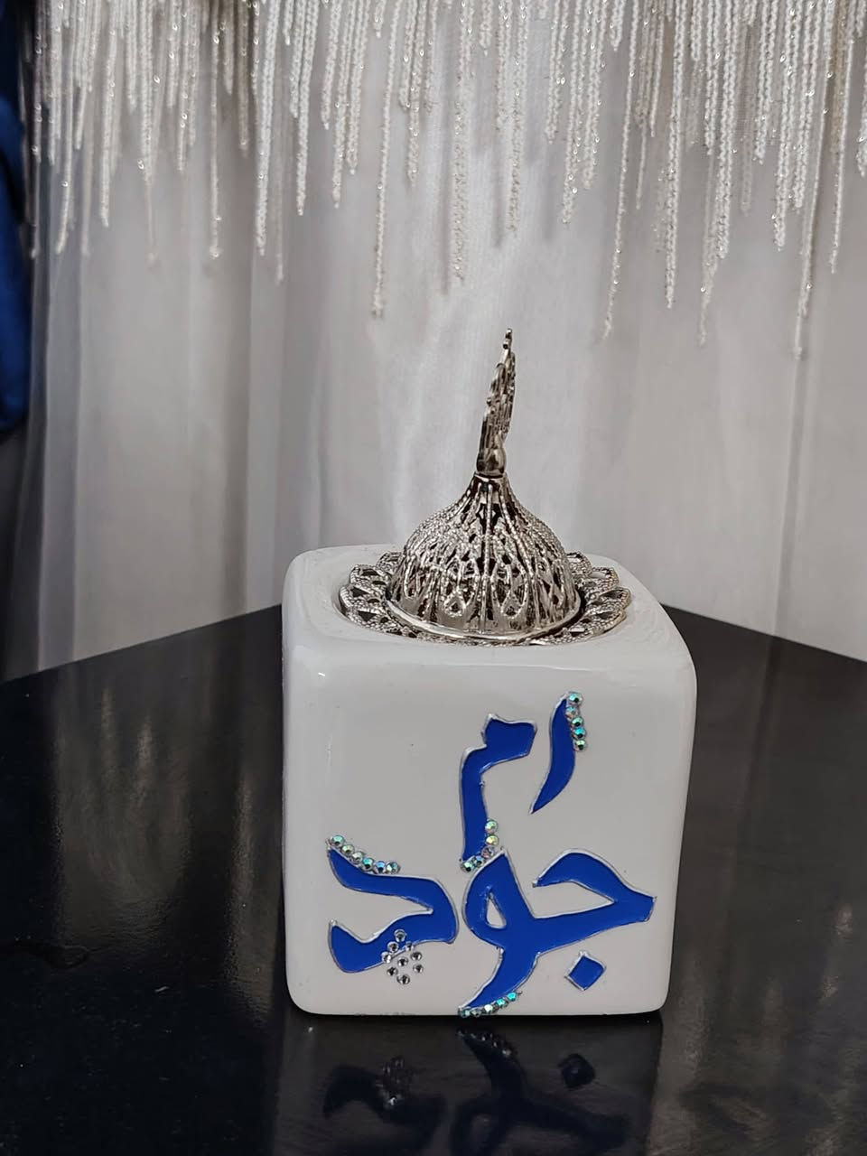 اوردر اليوم💙
مبخره حسب طلب الزبونه😍
اللون والدزايين حسب الطلب
يوجد توصيل كافة المحافظات


**إذا كنت صاحب هذا الإعلان وتريد حذفه لأي سبب، رجاءا أرسل رسالة إلى الدعم الفني**