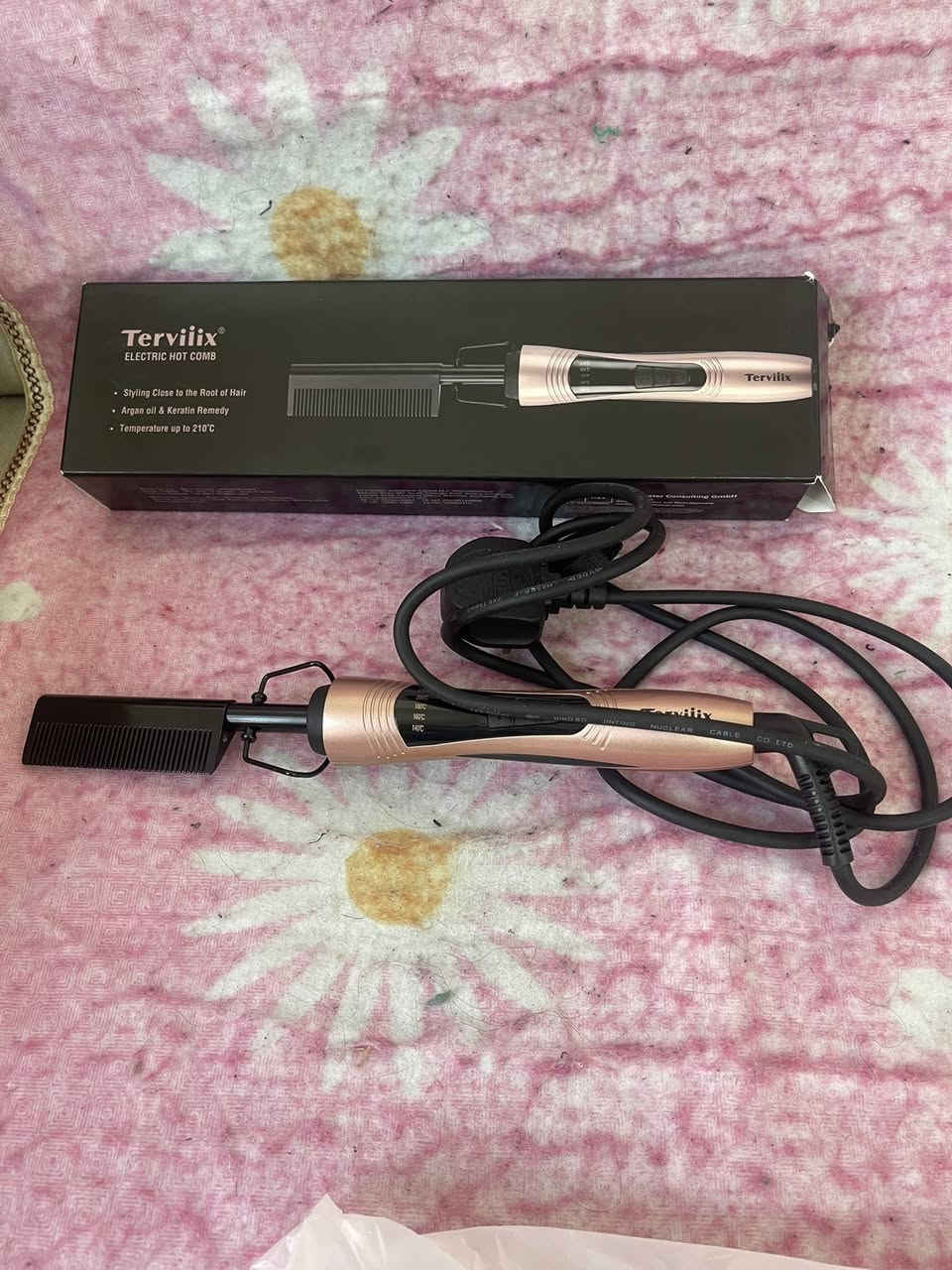 المشط الحراري الاحترافي الأصلي من Terviliix
السعر 25

يوجد توصيل


**إذا كنت صاحب هذا الإعلان وتريد حذفه لأي سبب، رجاءا أرسل رسالة إلى الدعم الفني**