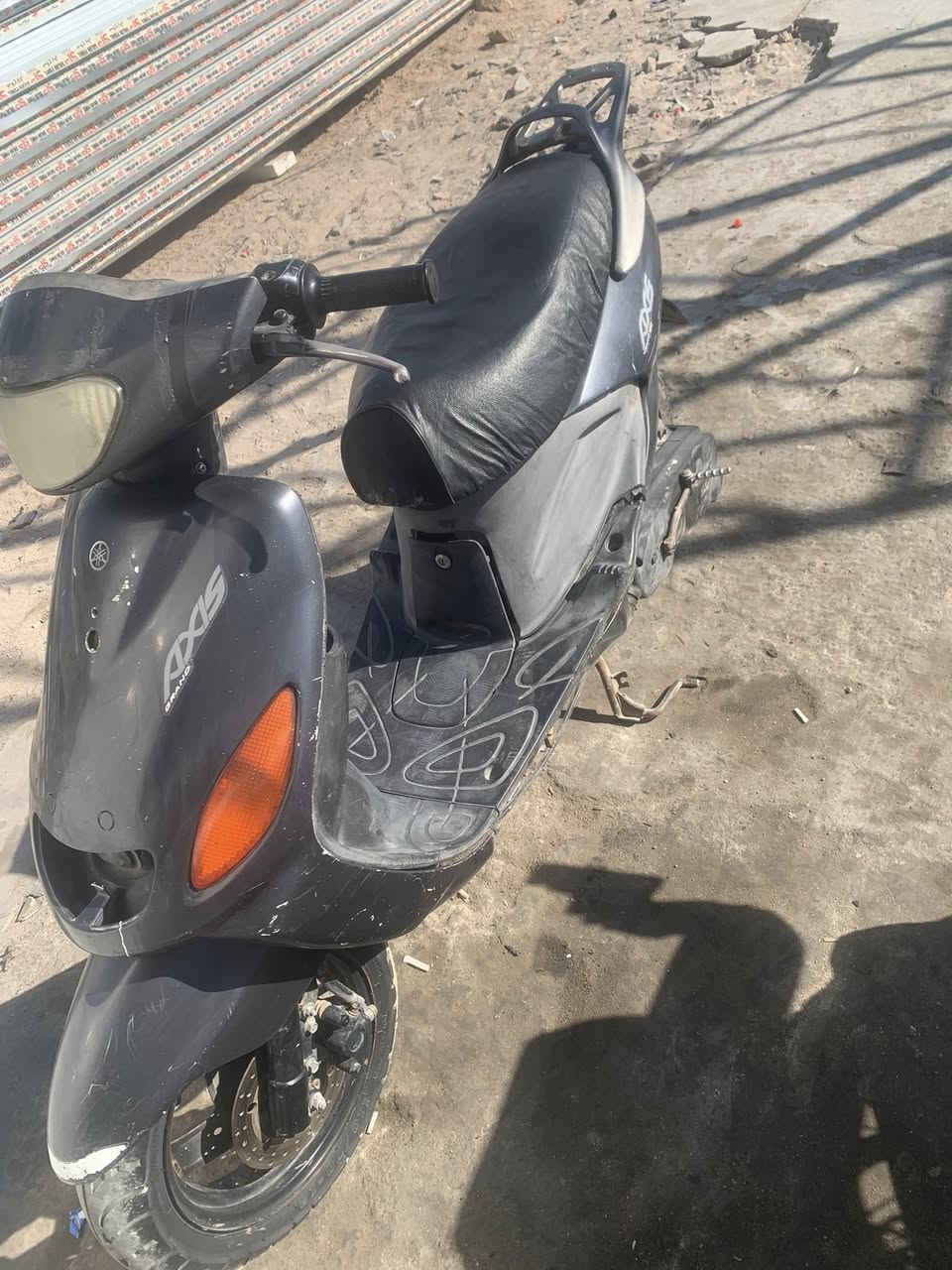 ‏دراجة حنا نظيفة كل شي شغال فيها مكينة نايمة مكان البصرة جزيرة العرب السعر 400 ورقم الهاتف***********
