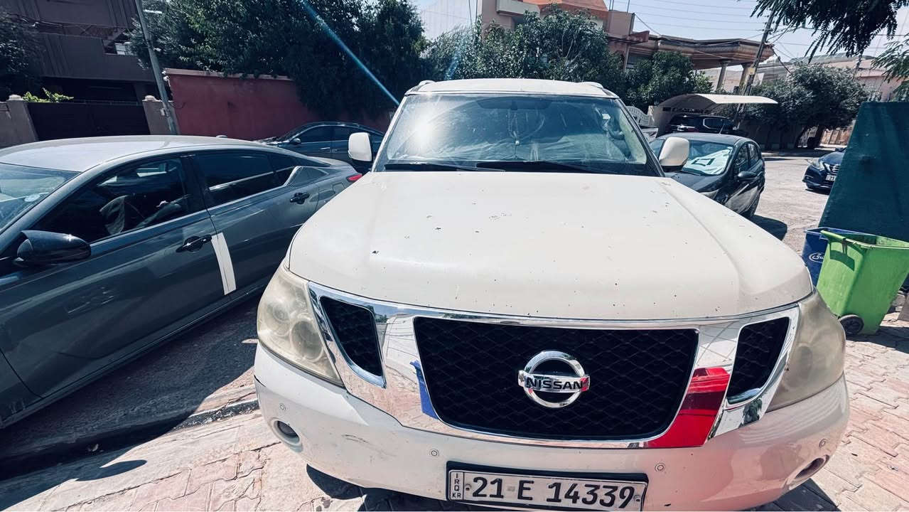 سيارة نيسان باترول موديل ٢٠١٢ صبوغ عام محرك مرغوب محرك جديد كير جديد سيارة حلو  بس مو سلايت 
اتصل رقم ***********
سعر 155 ورقه و بيها مجال كركوك, العراق
