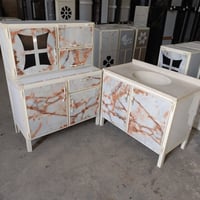 كاونتر مرمر • ٣ قطع • سنك