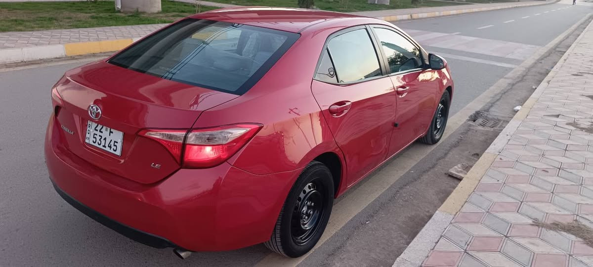 السلام عليكم للبيع تويوتا كورلا مديل 17 حادثة بنيد تبديل وجامرلغ بي تعديل كير محرك  حجر رادار شرط مكاني كركوك سعرها ١٣٠ بيها مجال بسيط ***********
