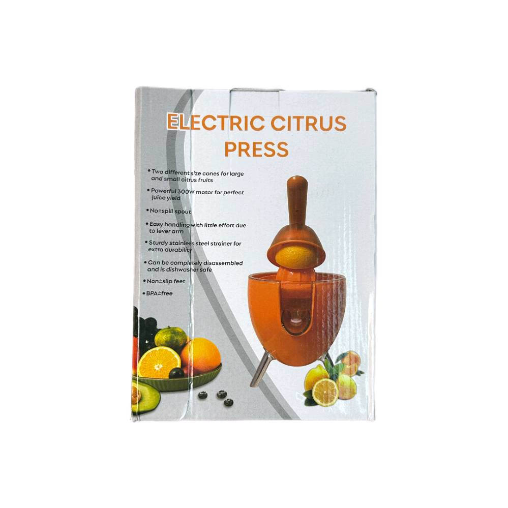 عصاره كهربائيه+التوصيل مجانا الى جميع محافظات العراق 
�💛 عصير طازج بدون تعب!

عصارة قوية 300 واط تعطيك كل قطرة من الحمضيات 🍋
ذراع ضغط سهل الاستخدام وفوهة مانعة للتنقيط ✨
مخروطان لجميع الأحجام، قطع قابلة للغسل في غسالة الصحون 🧼
خالية من BPA وصحية على طول! 💪

🍹 استمتع بعصيرك اليومي بكل سهولة وفرحة