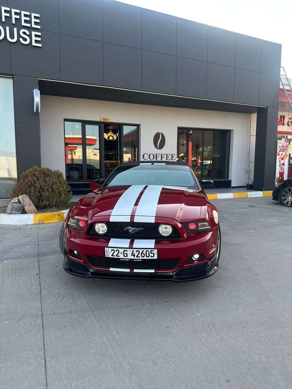 سلام عليكم على بركات الله
موستنك موديل ٢٠١٣ 
بدون ضرار كلين سياره من دعاميه للدعاميه
كير محرك كهربائيات كلها شرط 
موصفات برمميوم ٧ الوان لايتات عدسات 
صالنصات باب كورس سياره جديد ماشي ١٥٠ تايرات جديد 
تجي تفحص تاخذ شرط فحص سعرها ١٢٣ 
***********
عنوان سياره كركوك
