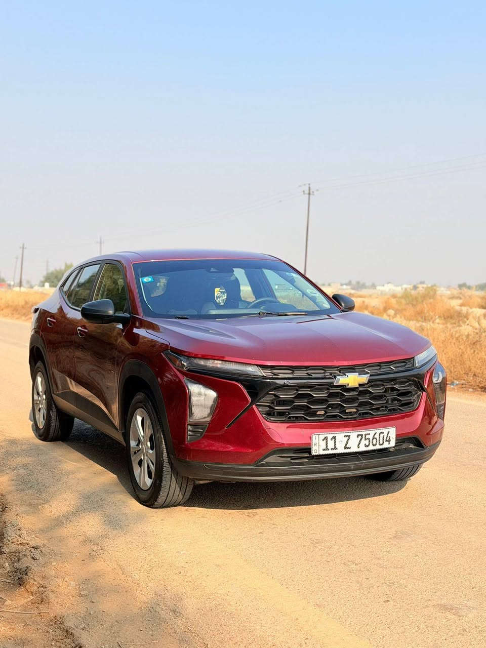 السلام عليكم 
شوفرلست تراكس 2024
ماشيه 24  الف 
رقم بغداد بسمي تحويل ثاني يوم 
حادث دعاميه والباب بارد  فقط 
فول عدى بنراما 
تحكمات ستيرن 
كامره دواره 
دبل سنتر لوك 
سايد بريك دكمه 
انضمه طوارئ sos  بعد بيها مواصفات هواي 
السعر 130 $
العنوان بغداد تقاطع النهروان 
***********
