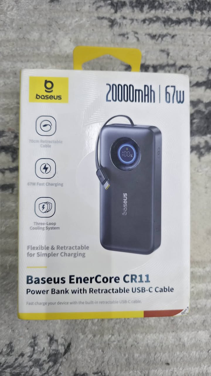 🔴باور بنك انكر برايم 250W 
باور باسيوس 67W 

باور بنك انكر 200w 

باور بنك انكر 35W

شاحنه انكر 140W

شواحن يوكرين 100W+65W

سماعات باسيوس و QCY

كيبلات باسيوس و اسكير ابو شاشه

شواحن وكيبلات وايربودات ايفون وكلاكسي موجود اصلي وتجاري

📞للاستفسار واتساب رقم ***********
