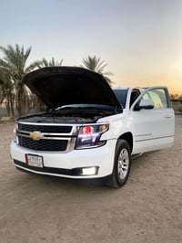 🚙 تاهو سوبر بان للبيع • الموديل: 2018  • اللون: أسود (مصبوغ أبيض)  • ا...