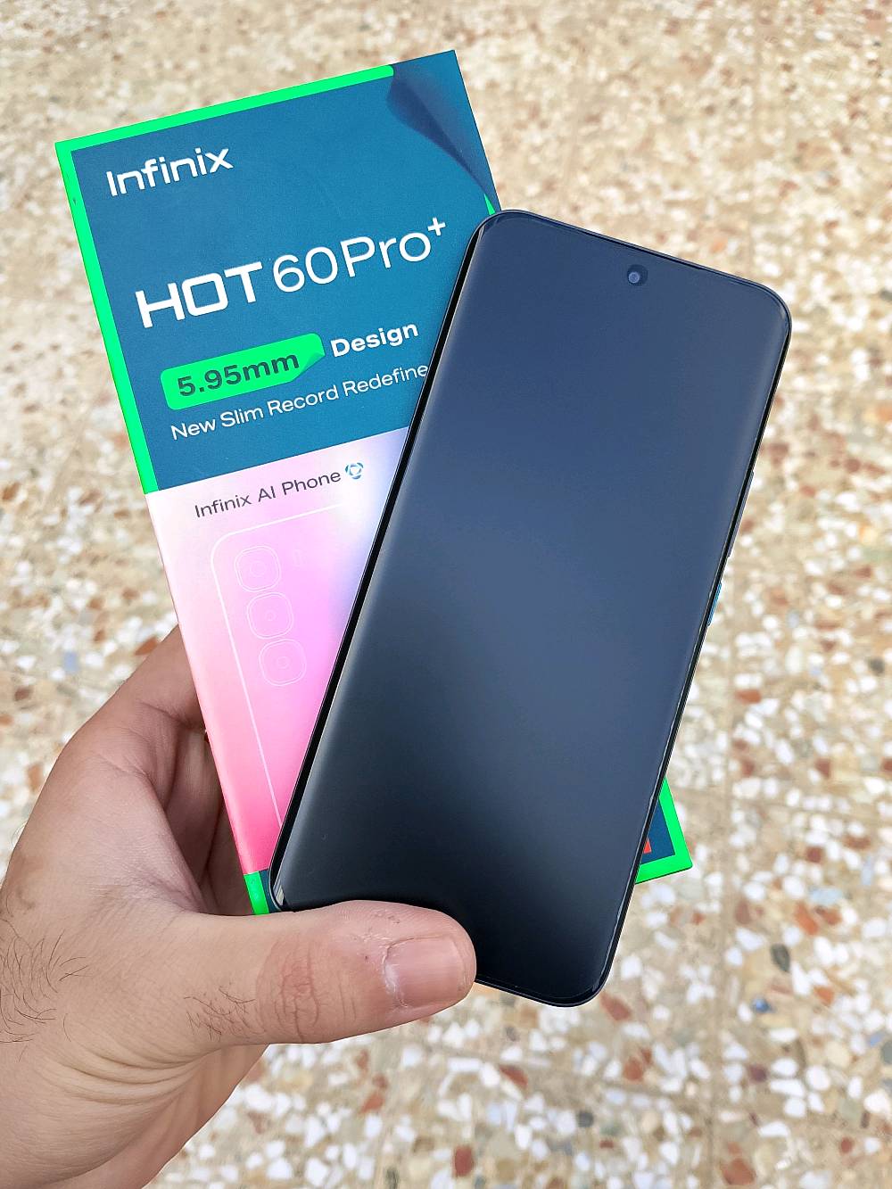 أنفنكس هـوت 60 برو بلس أخو جديد
ذاكرته 256 عشوائية 16 بطارية 5160
شاشة اموليد منحنية تردد 144 هيرتز
بصمة وجهه وبصمة شاشة سريعة
صوت ستريو دبل سبيكر جهاز سلم
غراضة كاملة لجهاز فتح كارتون مامستعمل
مكاني النجف السعر 215 الف شراي اتصل