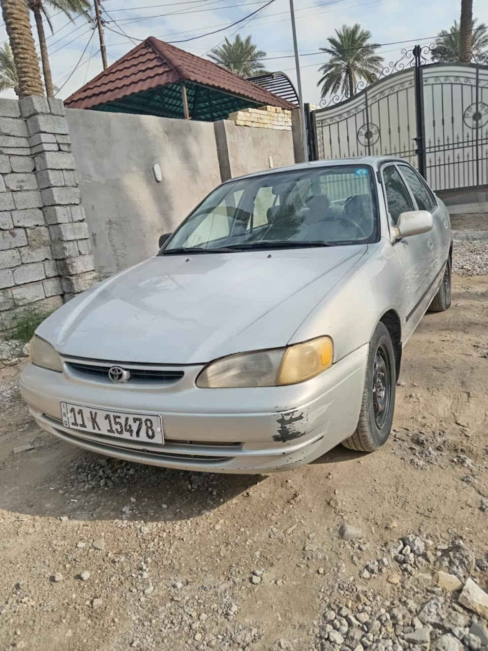 السلام عليكم كورلا للبيع موديل 2000 وارد امريكي سياره مصبوغه حزام محرك كير خير من  الله تبريد شغال مكلف بالنشر الاتصال على الرقم ‏‪0777 950 2762‬‏ مكان صاحبه بغداد الدوره سعرها 65 وبيها مجال
