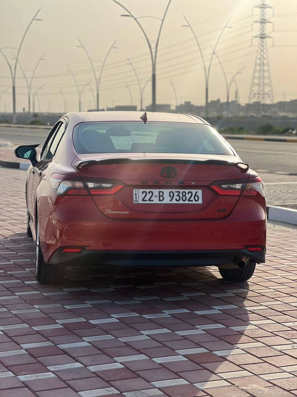 كامري موديل 2023 مواصفات LE بلاك
بدون صبغ 
بدون ايرباك 
بدوان دواخل 
بدون اي نقص فلس ماناقصها 
ضرر جاملغ ايسر سرقة ومبدل بلادي نفس اللون مطابق 100‎%‎ 
ممشى السيارة 40 الف 
رقم اربيل تحويل مباشر هزتها قبل اسبوعين
للستفسار ***********
