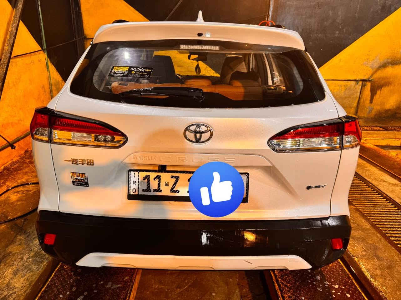 كورلا كروس للبيع موديل ٢٠٢٥ داخل مخملي الضربه بارد بباب السايق كما في الصوره الموجوده السعر ٢٥ مليون قفل الرقم***********
