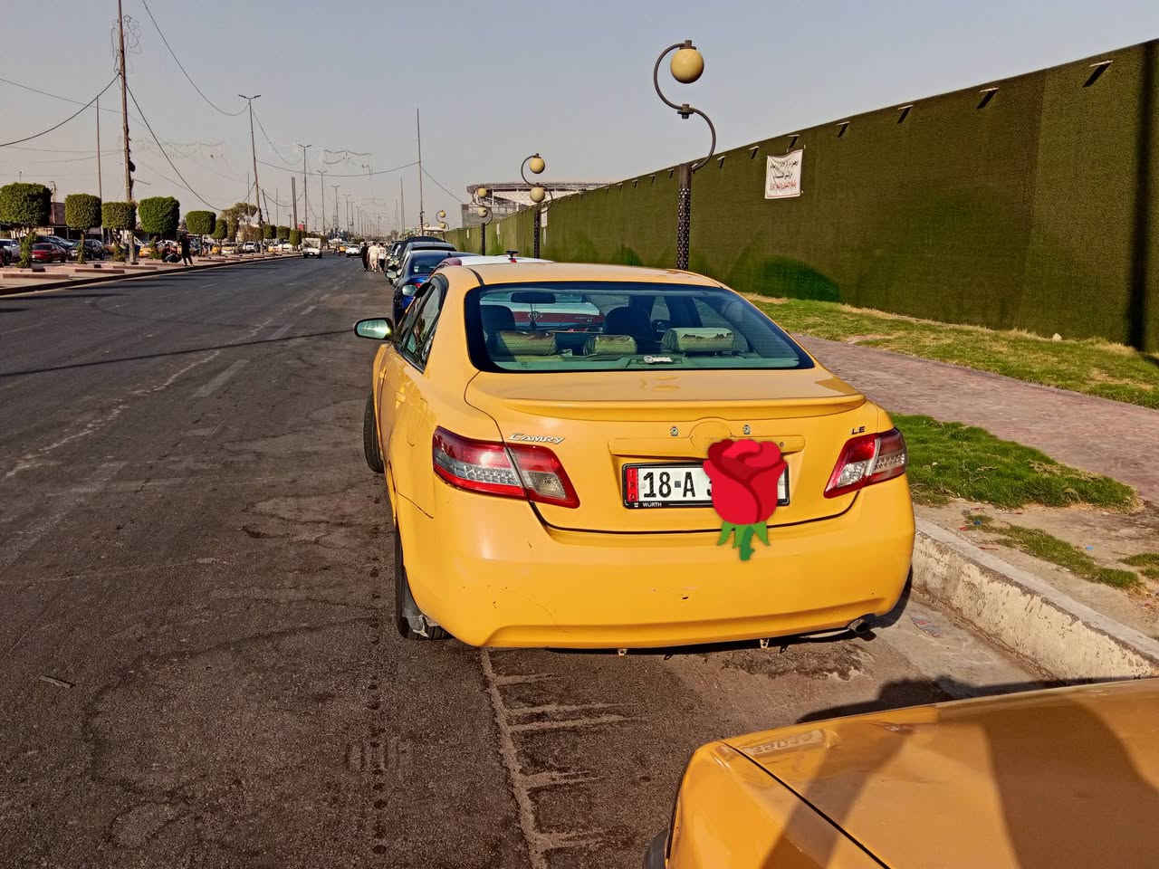 السلام عليكم 
بيع مستعجل بسعر سايبة
كامري 2007 محرك 2400 سيارة نظيفة وارد امريكي رقم انگليزي حدادية نص عمر تبريد شغال دواخل نظيفة رقم بابل مشروع وطني السعر 61 $ ورقة مكاني العمارة باسم اخوي ابغداد يجيك للديرة بس تكمل المعاملة
 الاستفسار ***********

