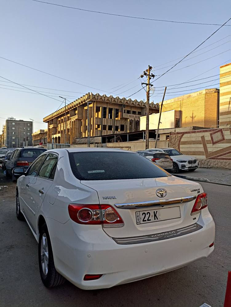 سلام عليكم 
للبيع كورلا 2011 خليجي رقم اربيل دولي تحويل او وكالة محرك كير جاهز السيارة بيها صبغ بنيد فقط والباقي كفالة عامة من الصبغ استيراد خاص فول عدا الفتحة 
محرك 1.8 دبل حساس vvti
تحكم ستيرن مثبت سرعة
داخل بيج وصاج ملكي
يدات ابواب كروم
ويل كب بلاد شركة
حساس خلفي شاشة كامرة
اشاير بالمري
ارضية جلد
دسك امامي خلفي
ترايش ابواب كروم بلاد
السيارة جديدة جداً وجاهزة وعليها ادامة كاملة كلة اصلي وكالة حدادة وربل محرك من الشركة دهن كير اصلي تخم تاير جديد بيها بداية ضعف بالكمبريسر فقط السعر 127 مجال جداً بسيط مكاني البصرة *********** البصرة, العراق
