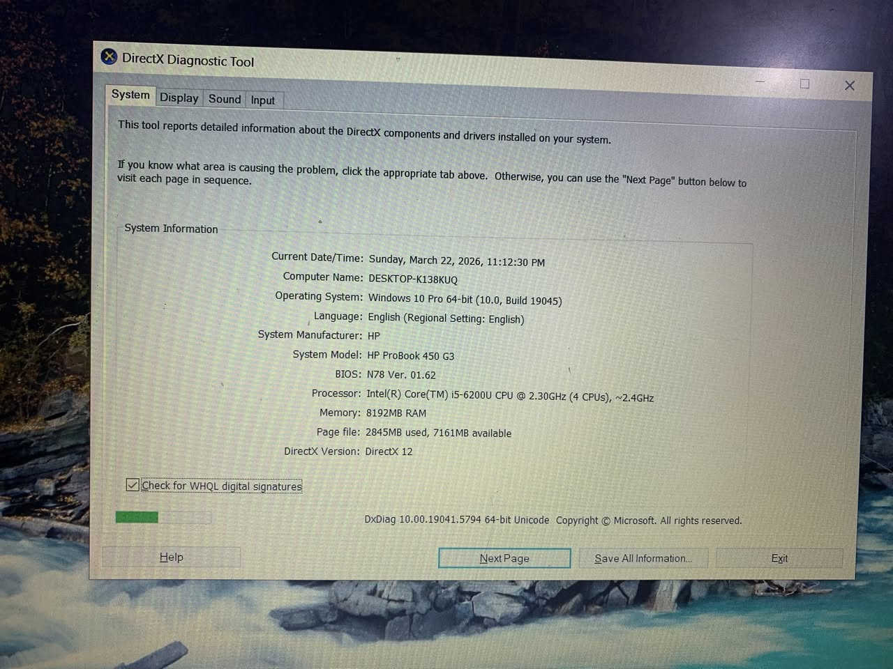 السلام عليكم 
لابتوب hp pro book 450 G3
المعالج core i5 جيل سادس
الرام 8 كيكا
الهارد 256 كيكا ssd
البطارية اكثر من 3 ساعات
السعر 180 الف وبي مجال بسيط
الملحقات حقيبه + ماوس +كيبورد


**إذا كنت صاحب هذا الإعلان وتريد حذفه لأي سبب، رجاءا أرسل رسالة إلى الدعم الفني**