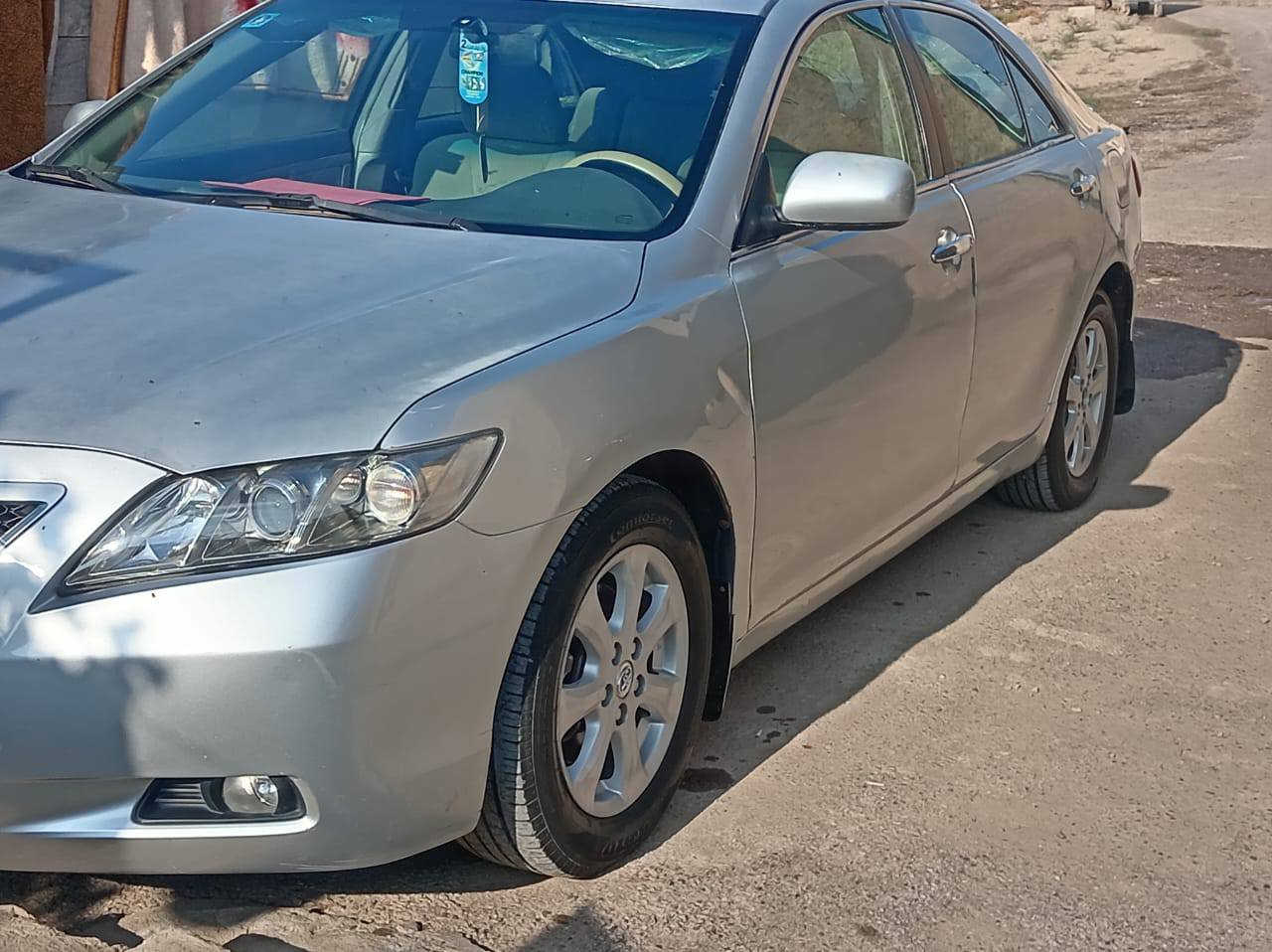 كامري 2007 ابيع نقد فقط
رقم بغداد دولي 
شرط التحويل والغرامات 

✳️محرك 2400 اربعه اسلندر 
✳️كير اتوماتيك بدون اي عيب مال بيت"

تدفئة /تبريد/كهربائيات/صدر/تايرات/كلها مكفوله 
 
🚘سياره جديده كلشي ما ناقصها Ⓜ️

✅سيارة صبغ حزام أو محدثا ٢٠١٠ 
السعر 90$💸اوبيها مجال 
تايرات 4️⃣ جديدة 🆕 
صدر امامي خلفي كلا جديد 🆕 
مكان السياره لانبار ارمادي 
رجاءً ما أقفل سعر بالتلفون تعال وتدلل 
للاستفسار الاتصال ***********
