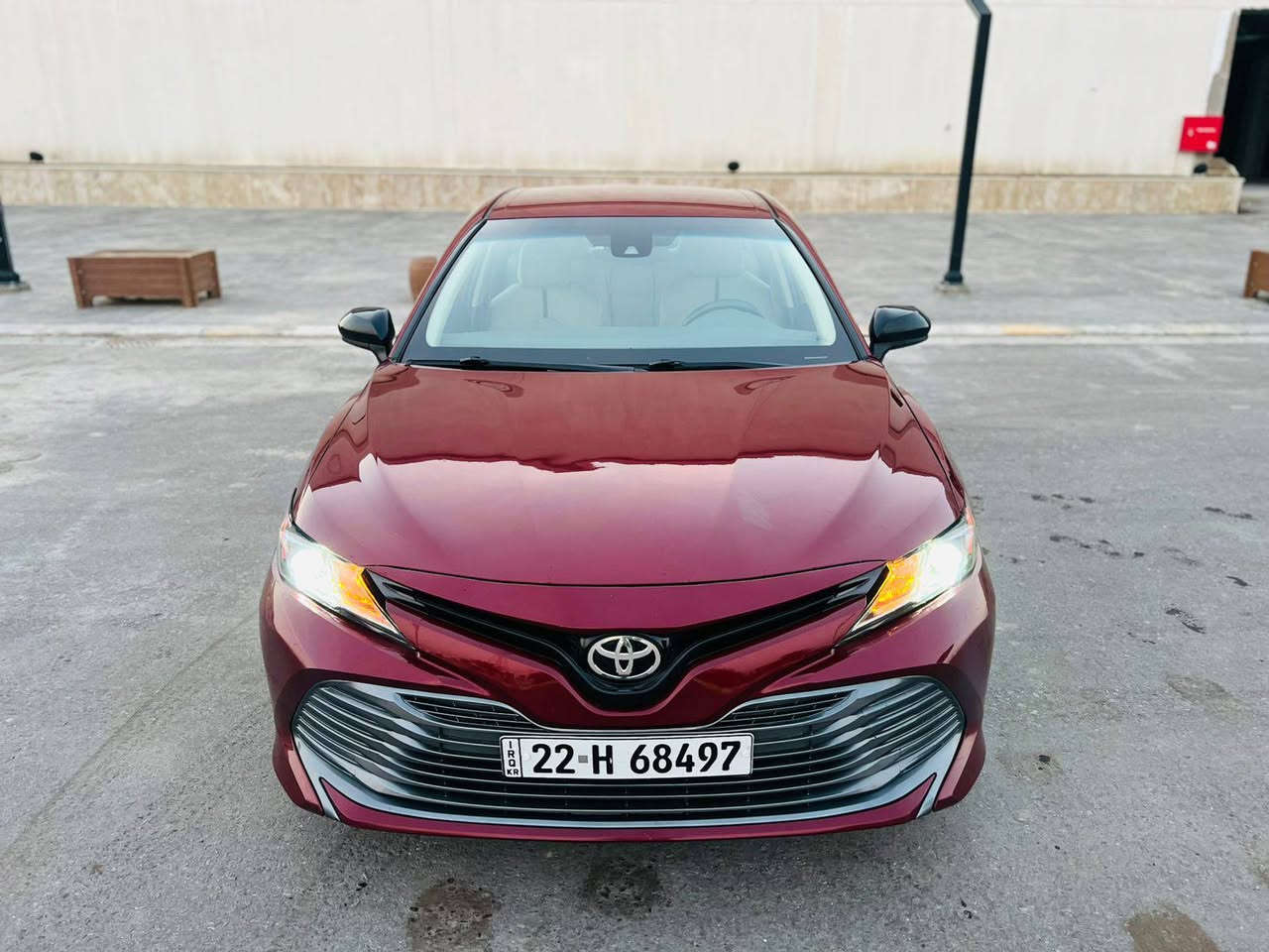 السلام عليكم…..
للبيع بسعر مناسب جدا 148$ اعتذر عن الاقساط والوعده
تويوتا كامري 2019 LE وارد امريكي لون ماروني (دم الغزال) رقم اربيل  بااسمنا انكليزي (22)  سنوية جديدة لغايه 2030 هزه جديدة شرط التحويل… 
سيارة بيها 3 قطع ونص صبغ فقط والباقي مكفول من كلشي … بدون دواخل بدون ايرباك ….
سيارة جاهزة بدون اي نقص….
محرك 4/2500 سلندر …. السياره ماشية 100KM.. محرك مامفتوح…
شرط محرك وكير وصدر وكهربائيات وتبريد وتدفئة وتخم تاير سيارة جاهزة من كلشي….
مواصفات LE معروفة مواصفاتها مايحتاج اذكرها….
العنوان/ صلاح الدين/ تكريت/ القادسية….
السعر 148$ اعتذر عن الاقساط والوعده…
للاستفسار ***********
***********
