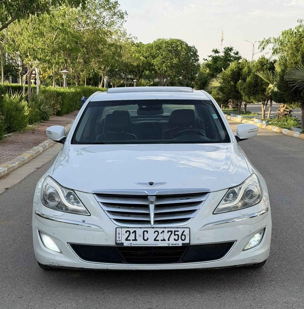 السلام عليكم 
هونداي جنسس 2013للبيع 
للاستفسار***********
السعر136$
السياره فول الفول 1/1 
بيه قطعتين شرط بدون دواخل
صورة السونار مرفقه 
حجم المحرك 3800 V6
دواخل بيجي 
اسلايت (فتحه)
مري شفط
دواخل صاج
دخول ذكي
كوشن خزن+كوشن هيتر
كوشن كهربائي + جلد
كامره امامي خلفي
حساسات 
تحكمات استيرن
رقم سليمانيه جديد لحد 2029
شرط غرامه وتحويل
مكان سياره ديالى /خانقين
