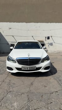 مارسيدس  موديل ٢٠١٤ E200 خليجية ٤ سلندر توربو داخل قرميدي كشنات جلد كر...