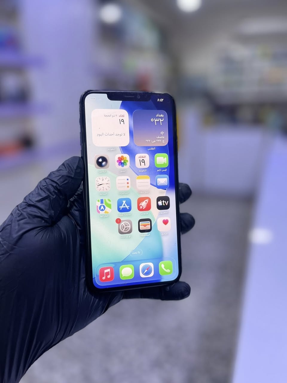 ايفون 11 برو ماكس 🎖️
ايفون ١١ برو ماكس ✨
ذاكره ٦٤ 
بطاريه ١٠٠ مبدله اصليه 🔋
دبل خط شرق اوسط 
ZA/A
سعره ٢٣٠ الف 🔥
مكاني نجف عسكري مدارس 📍
***********
