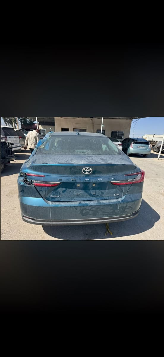 السلام عليكم
كامري 2025 هايبرد رقم بغداد لون فيروزي مميز
مواصفات LE ماشية 6000 ميل يعني زيرو
قطعتين صبغ باب خلفي وجاملغ خلفي بدون ايرباك والضرر موضح بالصور
السعر 20.800 دولار يعني 208 ورقه
للاتصال ***********
