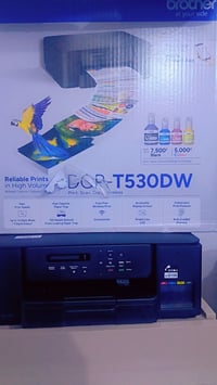 طابعة Brother • مستعملة يوم واحد • مركز الديوانيه