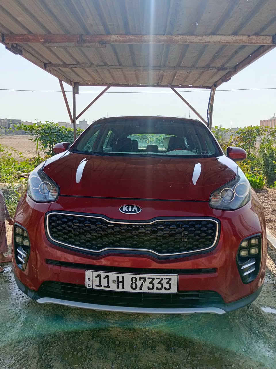 سبورتج للبيع 2018 وارد امريكي سياره جديد كلش مال بيت تخم تاير جديد محرك كير تبريد ثلج السياره جاهزه من كلشي بيه صبغ جاملغ اماميي وخلفي توحيد لون فول عدا الفتحه رقم بغداد باسمي تحويل 
مكان السياره بغداد أبو غريب قرب مستشفى الحكومي 
السعر 150وبيها مجال ***********
صور الحادث مال أمريكا موجود
