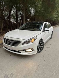 سوناتا2015 السياره باسمي مكفوله من الكير والمكينه والحداديه والكهربائي...