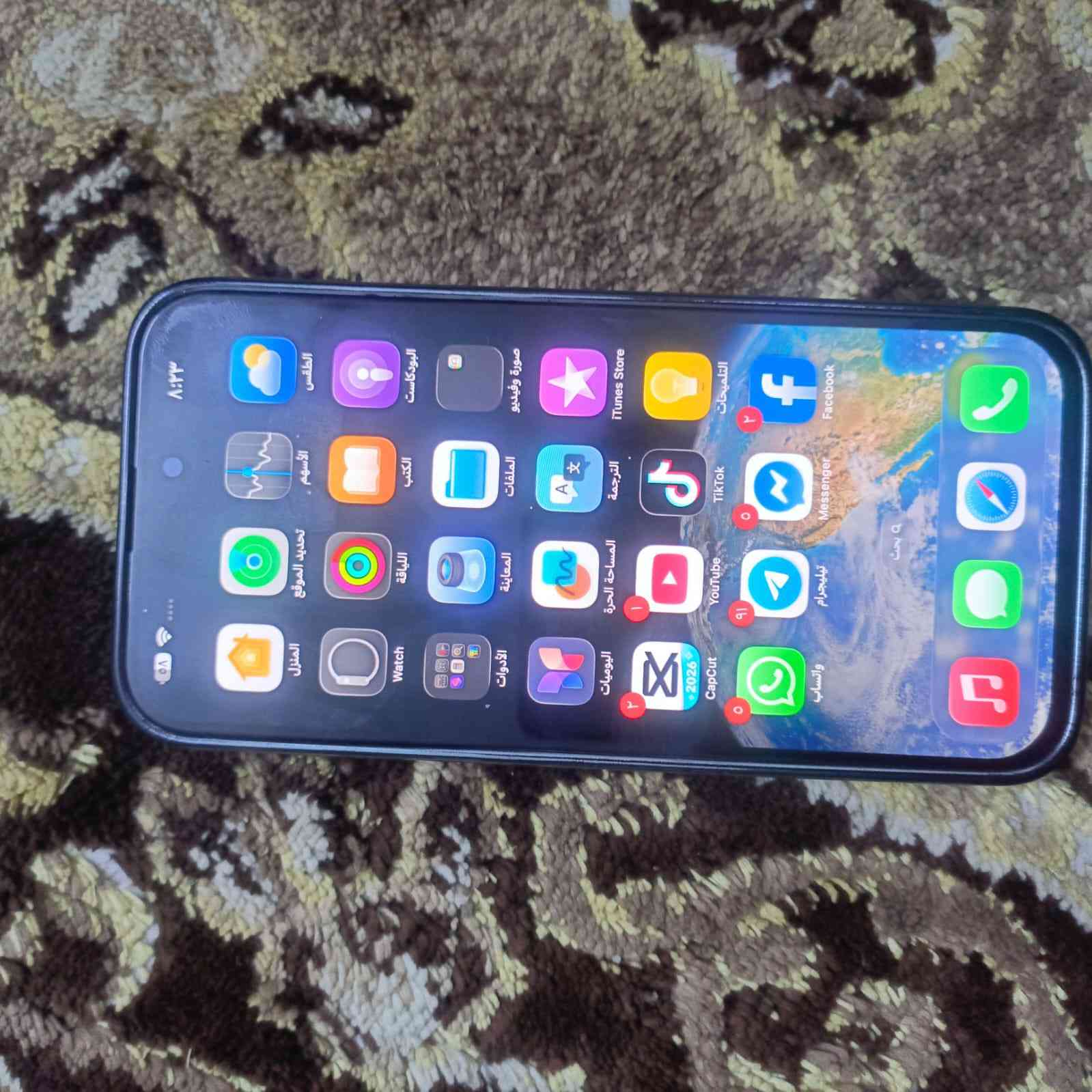 جهاز ايفون 15 برو ماكس مبدل شاشه وبطاريه أصليات شرط علا فحص السعر خاص


**إذا كنت صاحب هذا الإعلان وتريد حذفه لأي سبب، رجاءا أرسل رسالة إلى الدعم الفني**