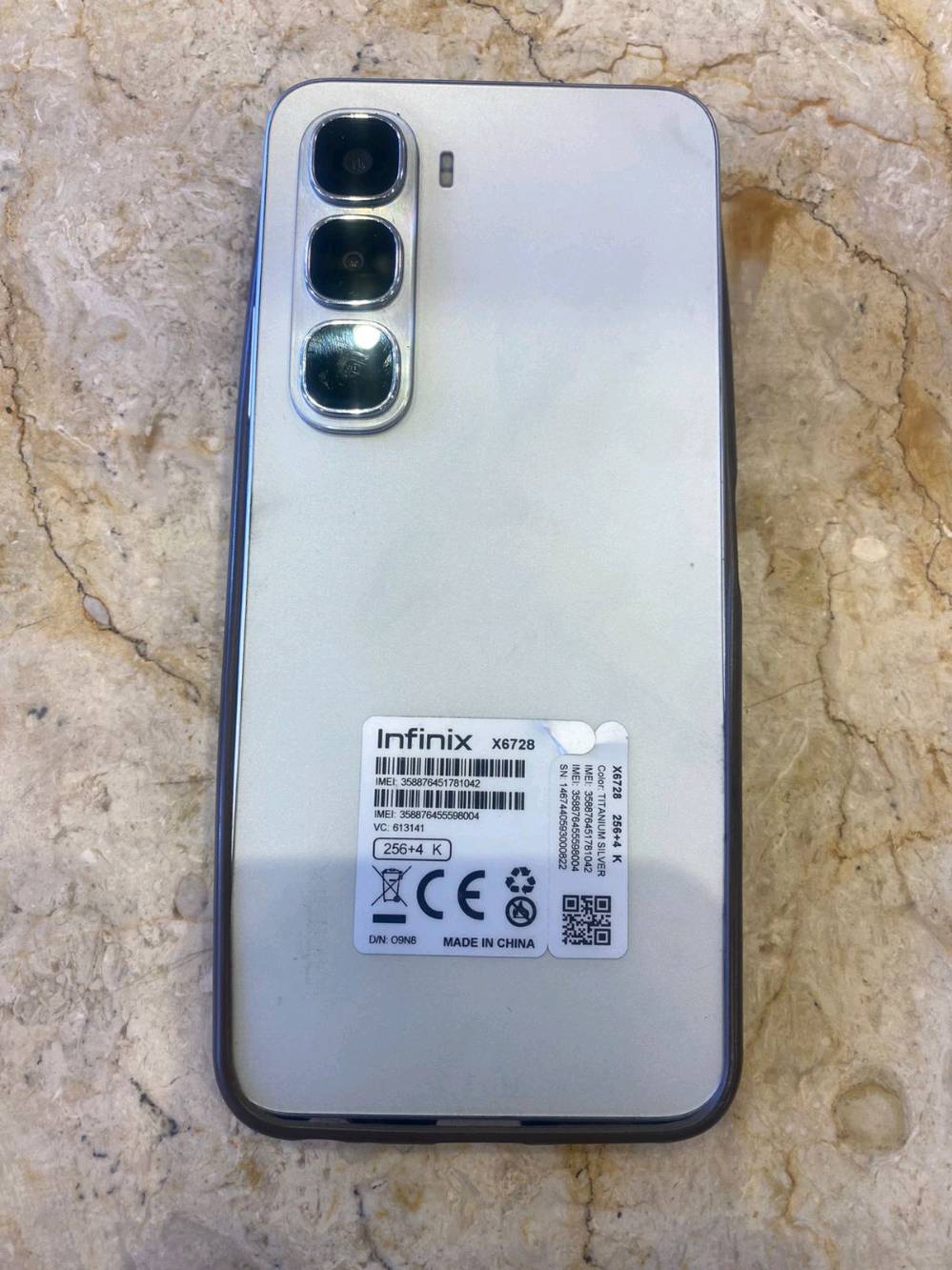 جهاز انفنكس هوت
ذاكره 25660i