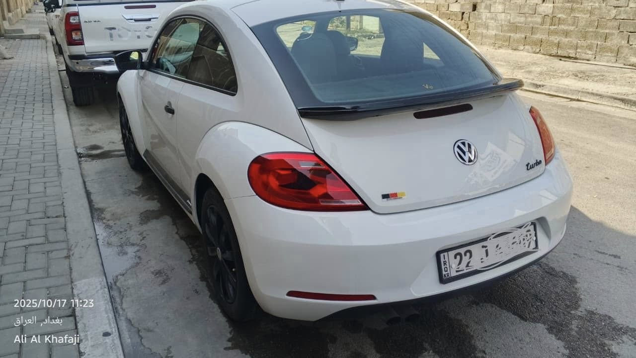 #بيتل 2016 وارد امريكي حادثه جاملغ وبنيد ونفسه معمره بدون دواخل وصور حادث مرفقه ويه الصور سياره مابيه نقص جديده كلش ماشيه 120 رقم اربيل الجديد شرط التحويل مكانه بغداد سيديه رقمي ***********
