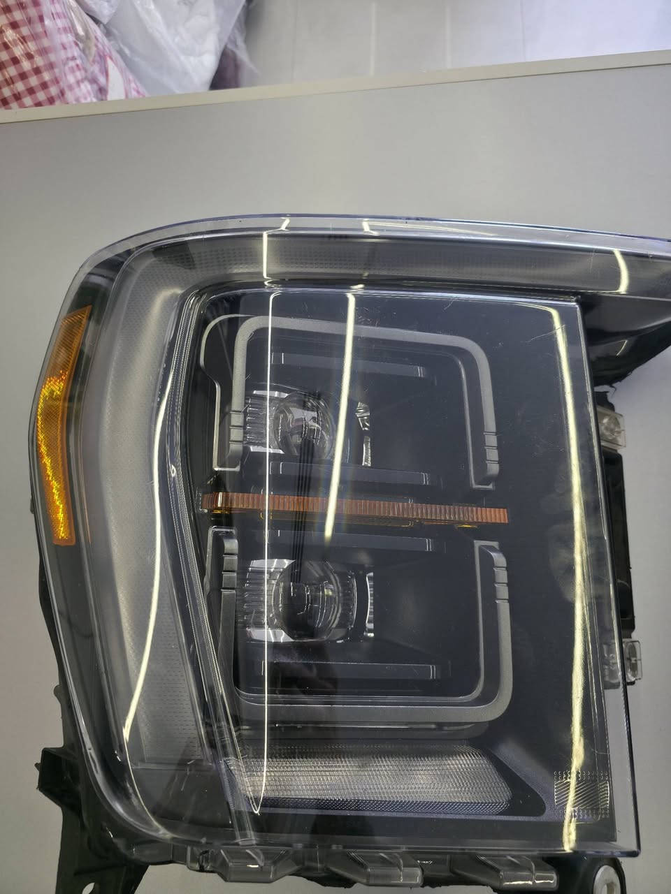 سلام، لایتات فورد F150 موديل 2021–2023.
اللایتات مال مواصفات لاريت، ما بيها أي مشكلة وتشتغل مضبوط.
الكارت مالها مو موجود. السعر 650 دولار قفل.


**إذا كنت صاحب هذا الإعلان وتريد حذفه لأي سبب، رجاءا أرسل رسالة إلى الدعم الفني**