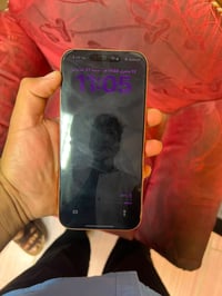 ايفون 17برو ماكس ذاكره 256 شريحه بطاريه 95 عارضه ب 1.950وبي مجال قليل ...