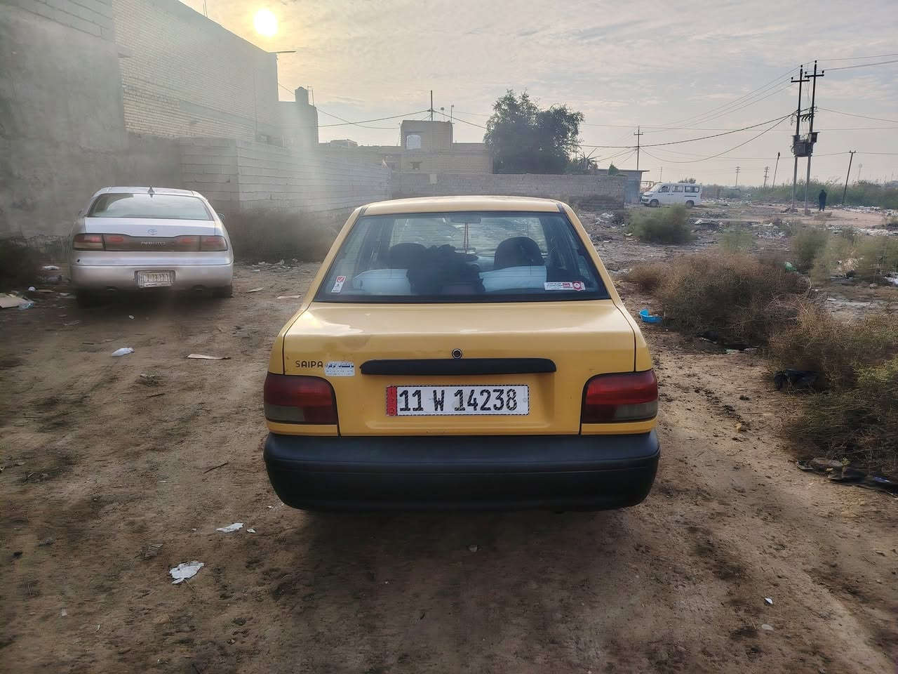 السلام عليكم سايبه مديل 2015 مصفره هيئه أو غرامات رقم بغداد انكليزي سياره حلوه مال جناي مكانه الكوت السعر ٣٥ اوبي مجال ***********
