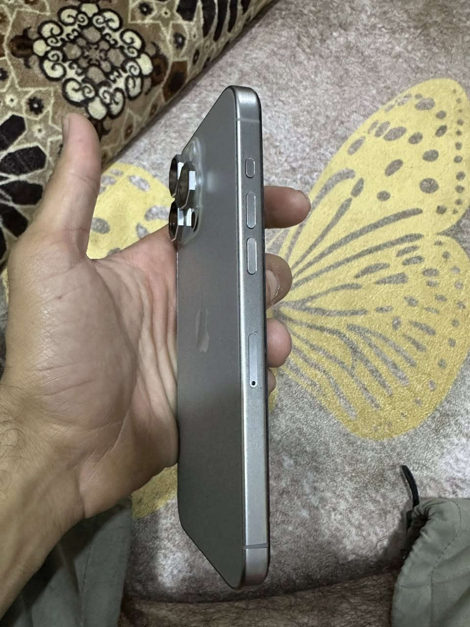 ايفون 15 برو ماكس  ذاكره 256مبدل شاشه نوعيه زينه شرق اوسط السعر. 850 مجال بسيط  مكاني البصرة شط العرب رقمي ***********
