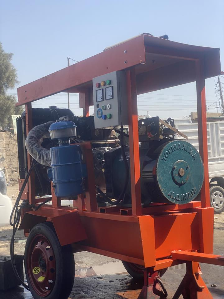 السلام عليكم مولد كيا مجدد وجاهز ستندر 30/kvالمكان الناصريه***********
