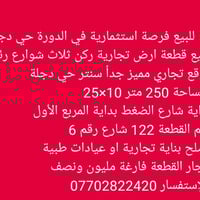 حي دجلة • ٢٥٠م • ركن ٤شوارع