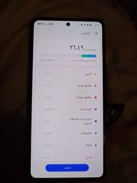 البيع  الجهاز مكفول ما مفتوح بي بس ضربة بل شاصي فقط  كامرات بصمة كلة ش...