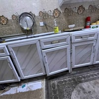 كاونتر ألمنيوم • مغلف أبيض • ٣م ونص