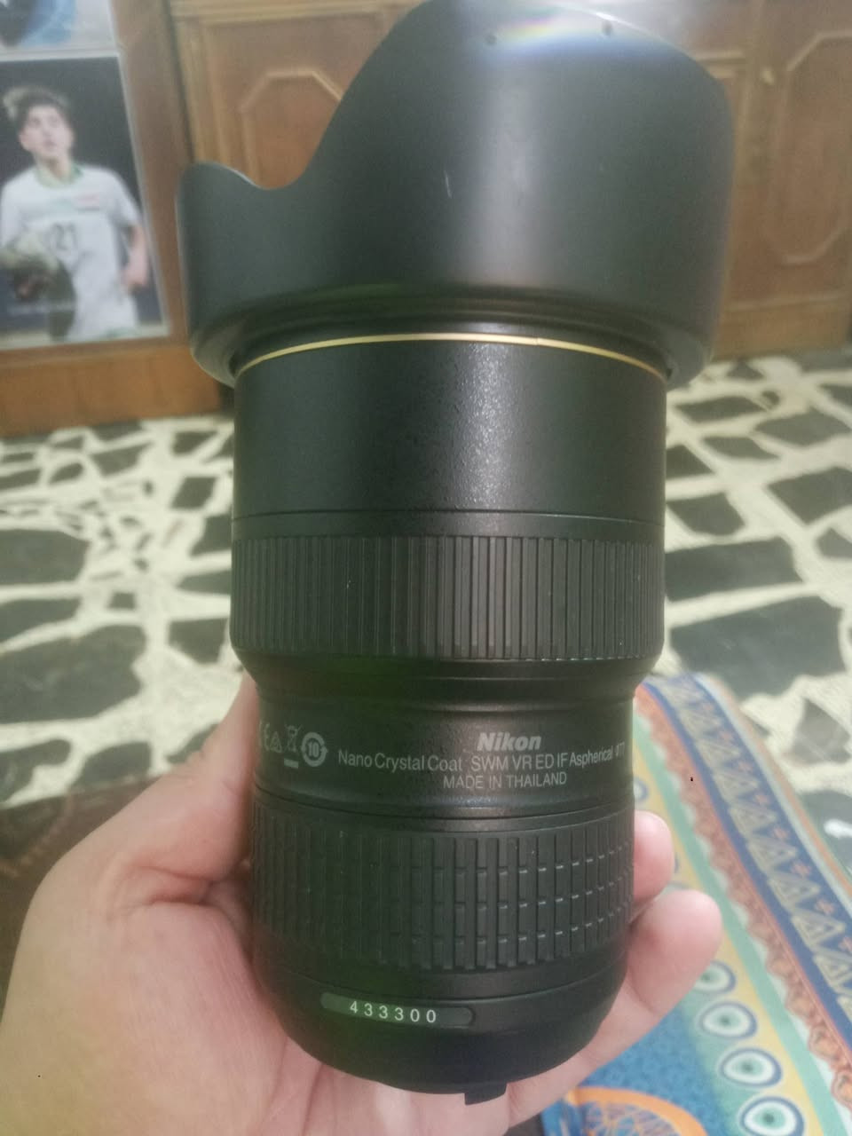 موجود عدسات نيكون 17 55  f2.8
عدسه نيكون 16-35mm فول فريم نانو كرستال f1.4
جديد عدسه نيكون فول فريم نانو كرستال 120 24 
موجود عدسه نيكون 70 300 تامرون اخت الجديده  
زوم 70 300 سيكما نضيف 💐🥰💝


**إذا كنت صاحب هذا الإعلان وتريد حذفه لأي سبب، رجاءا أرسل رسالة إلى الدعم الفني**