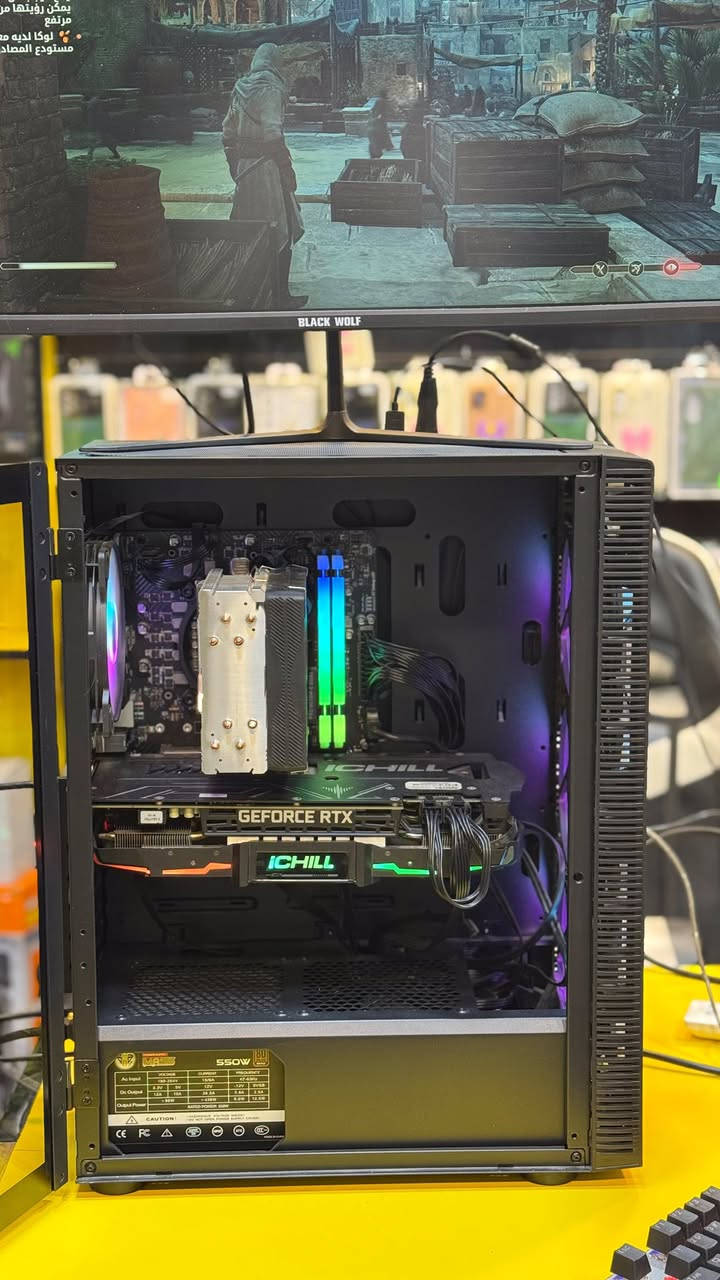 للبيع: تجميعة بسعر 850 الف دينار
المواصفات:
Intel | Core i5-14400F
RTX 2060 Super 8GB
RAM 16GB 3200MHz
SSD Kingston | 240GB
HDD | 1TB
M.b H610M
P . S 550W
Case Mass Gaming


**إذا كنت صاحب هذا الإعلان وتريد حذفه لأي سبب، رجاءا أرسل رسالة إلى الدعم الفني**