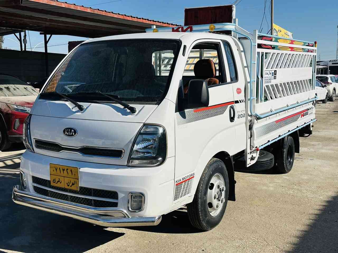 كيا حجم 4000 موديل 2021 محجال جلال جديد كير مكينا اكسن شاصي سبخ به شرت سعر 185.   ***********
