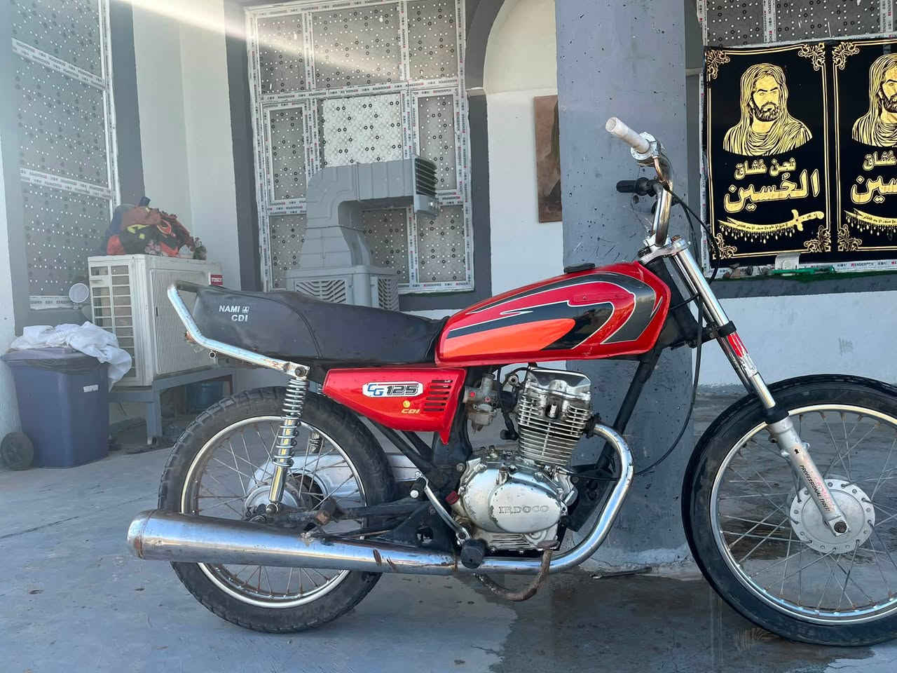 وينه اليدور نضيف واوراق ومناسب دراجه تعمير شاصي شلامجه موديل 22 اوراق  والغراض كله جديد مكينه ناعمه خير من الله تانكي وصفاحيات جديد دبلات جديد وياله تايرات كله غراض جديده السعر (325)المكان بابل الحمزه الغربي خيكان لاستفسار ***********✨✨
