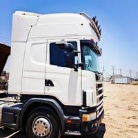 سكانيا 2000 • شاحنة سحب • شاحنة قلاب • مكينة انجكتر 420R • Scania 2000...