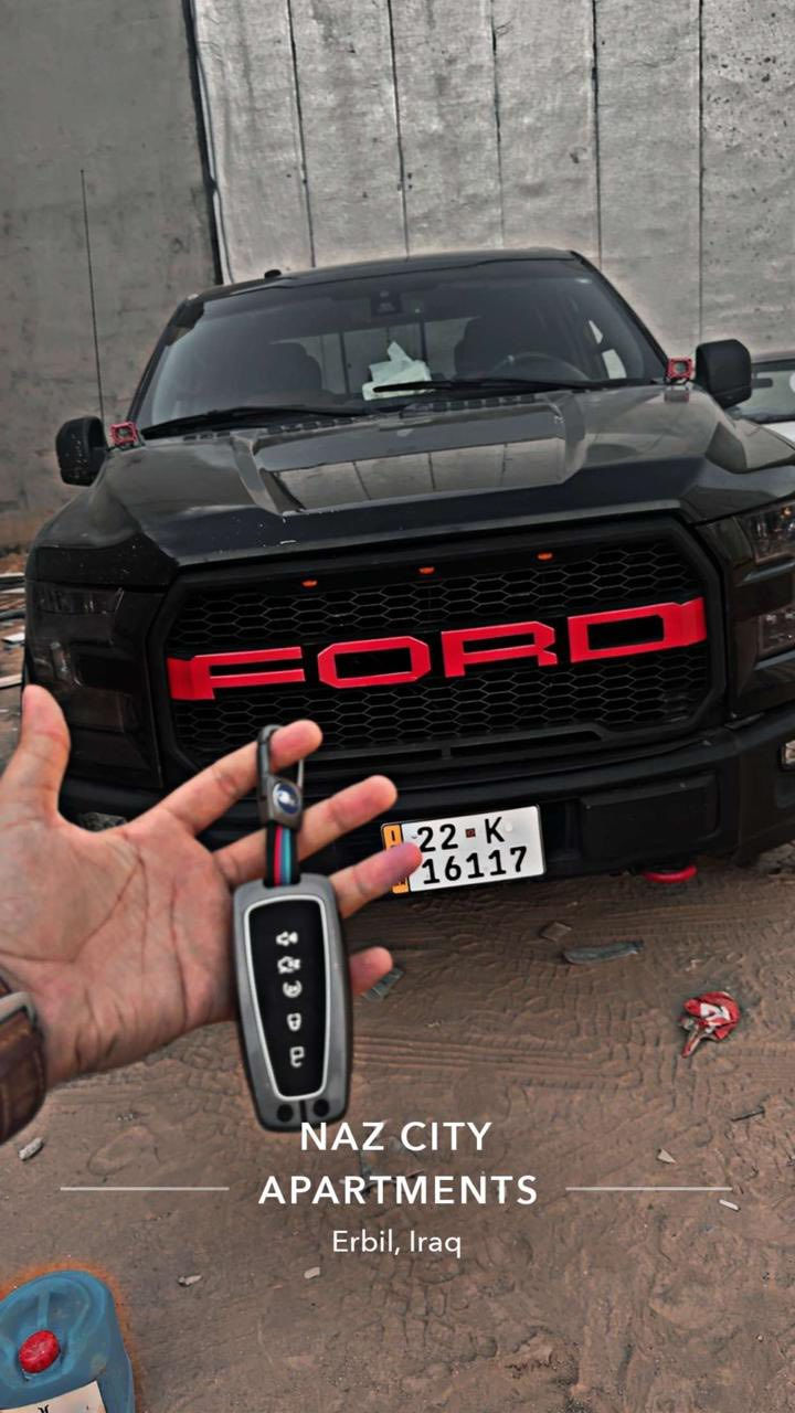 فورد f150 2016 لاريت بانوراما
فول فول مواصفاته معروفة 

دبل اكسل باب طويل بدي طويل
محرك 6 سلندر 3500 تيربو

3 قطع بيها بابين وچاملغ  جهة السكن بدون دواخل 

سعر 187 مكان السيارة اربيل

***********
