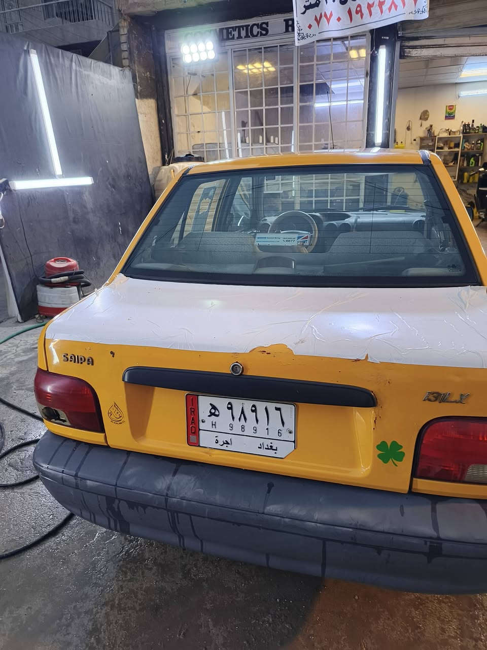 السلام عليكم سايبة ٢٠١٨ السيارة جاهزة للاخير صدر امامي خلفي جديد تخم تايم جديد تبريد جديد السيارة كبل للشارة خير من الله بيهة الهلالات الورة معمرة او بيهة يم قبق البانزين بارد او بيهة تكحيلات بصيطة كيرهة مكفول او محركهة لاستيك ولف السيارة احلا من الصور  مكانهة الشعب ‏‪***********‬‏ معروضة ٥٢ او بيهة مجال
