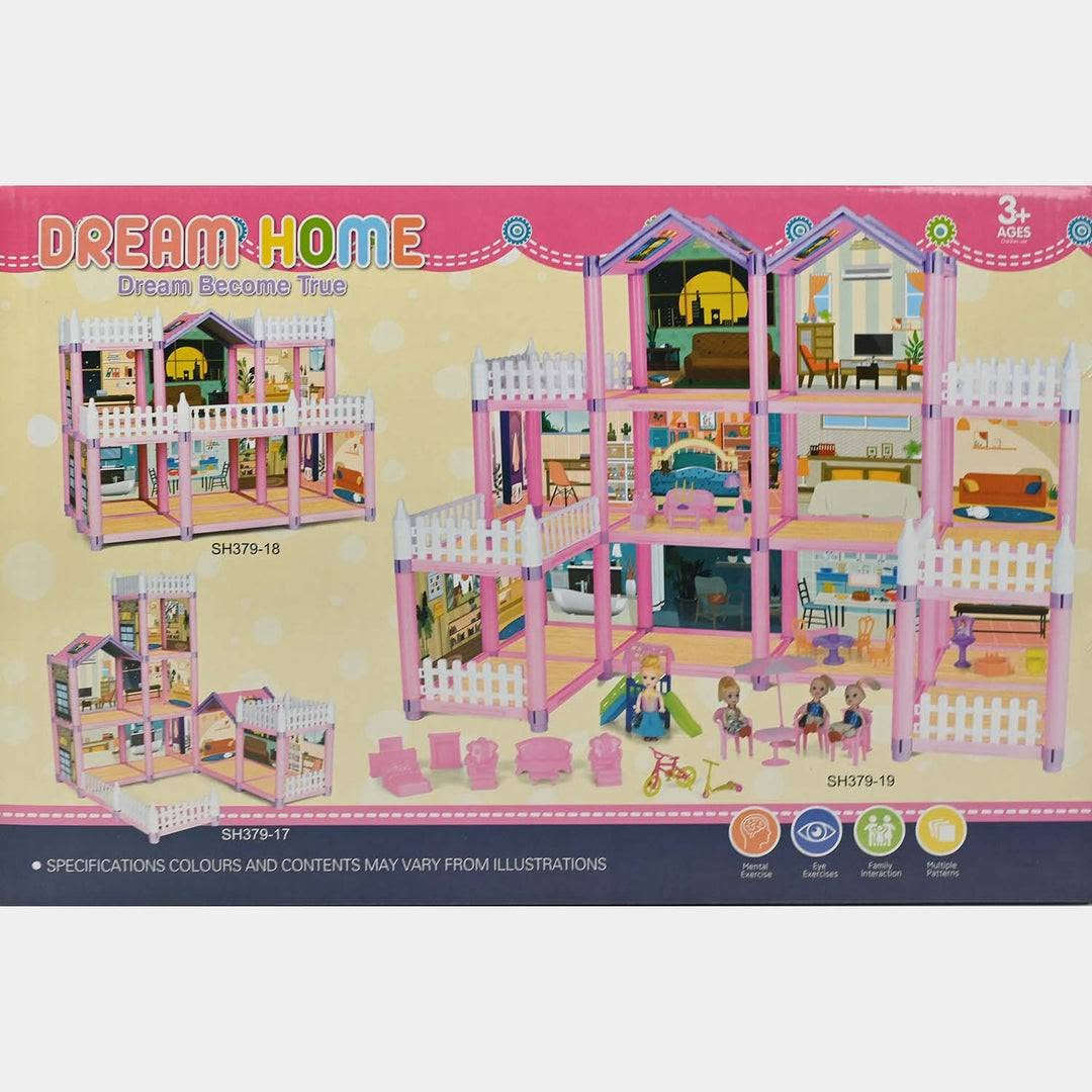 ​🏰 بيت الأحلام الوردي الكبير للأميرات (Dream Home) 🏰
الهدية المثالية التي ستسعد قلب طفلتكِ وتأخذها إلى عالم من الخيال والإبداع! بيت عرائس متكامل، ضخم، ومليء بالتفاصيل الممتعة.

​✨ مميزات اللعبة:

​تصميم متعدد الطوابق والغرف: يحتوي البيت على عدة طوابق تشمل غرف نوم، غرف جلوس، ومساحات للعب وتناول الطعام.

​إعادة تشكيل مرنة (3 في 1): يمكن تركيب البيت بثلاثة أشكال وتصاميم مختلفة (كما هو موضح في العلبة SH379-17 / 18 / 19)، مما يمنع الملل ويجدد حماس الطفلة في كل مرة.

​ملحقات كاملة: تأتي اللعبة مع مجموعة رائعة من الأثاث المصغر (كنب، طاولات، كراسي) بالإضافة إلى دمى صغيرة، دراجة، وسكوتر لزيادة متعة اللعب.

​تنمية مهارات طفلتكِ: تساعد على تمرين العقل، تعزيز التنسيق البصري الحركي، وتشجع على اللعب الجماعي التفاعلي مع العائلة أو الأصدقاء.

​العمر المناسب: مثالية للأطفال من عمر 3 سنوات فما فوق.
السعر 25 واصل باب بيتك


**إذا كنت صاحب هذا الإعلان وتريد حذفه لأي سبب، رجاءا أرسل رسالة إلى الدعم الفني**