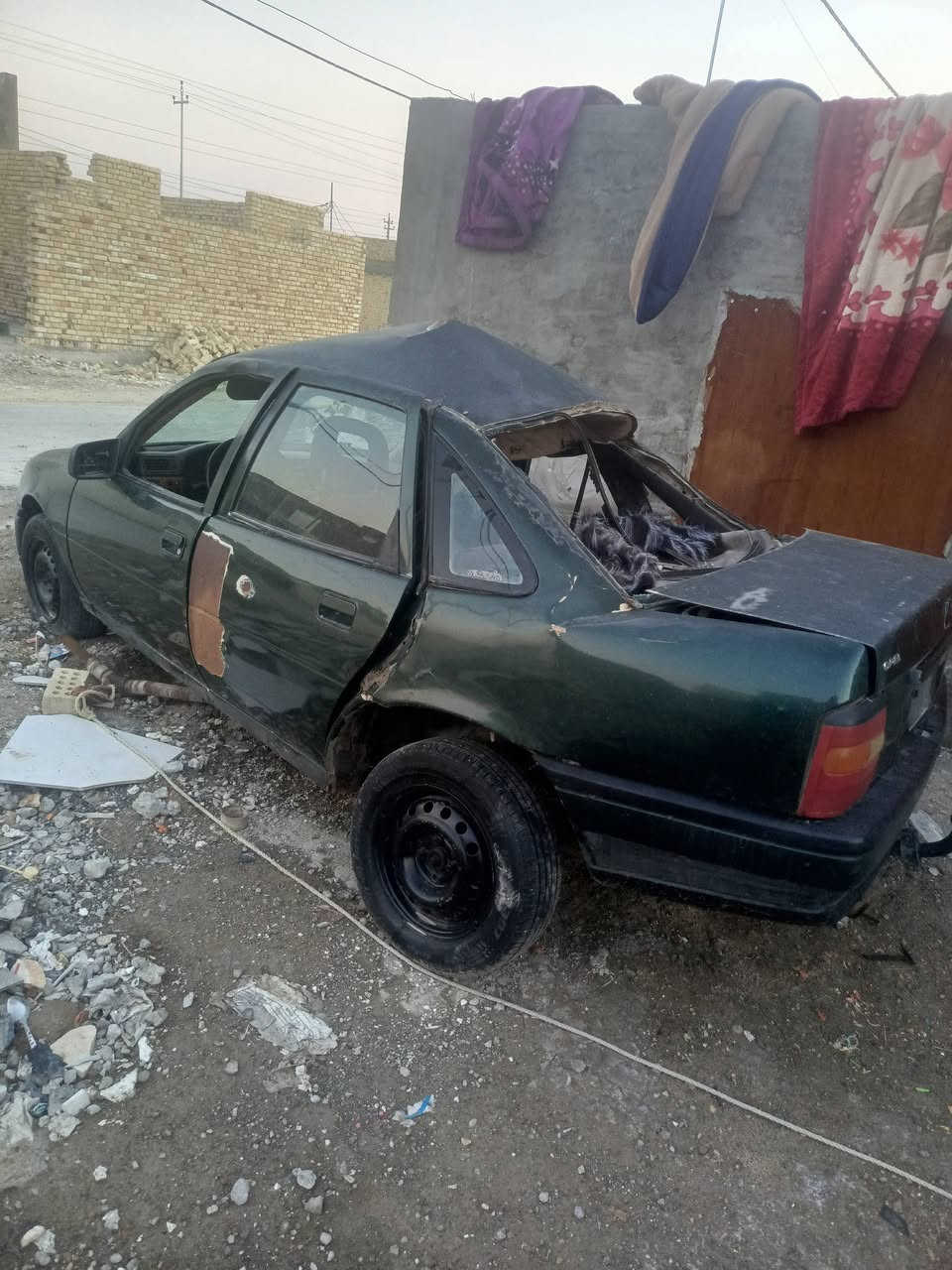 السلام عليكم
للبيع أوبل فكترا موديل 1991 سنوية لغاية 2028 رقم نجف مداور ثاني يوم تعرضة الى حادث اصتدام بعمود كهرباء من جهة الباب الخلفي الايمن محرك كير حاوية جدد بشرط للاستفسار الاتصال على الرقم ***********
