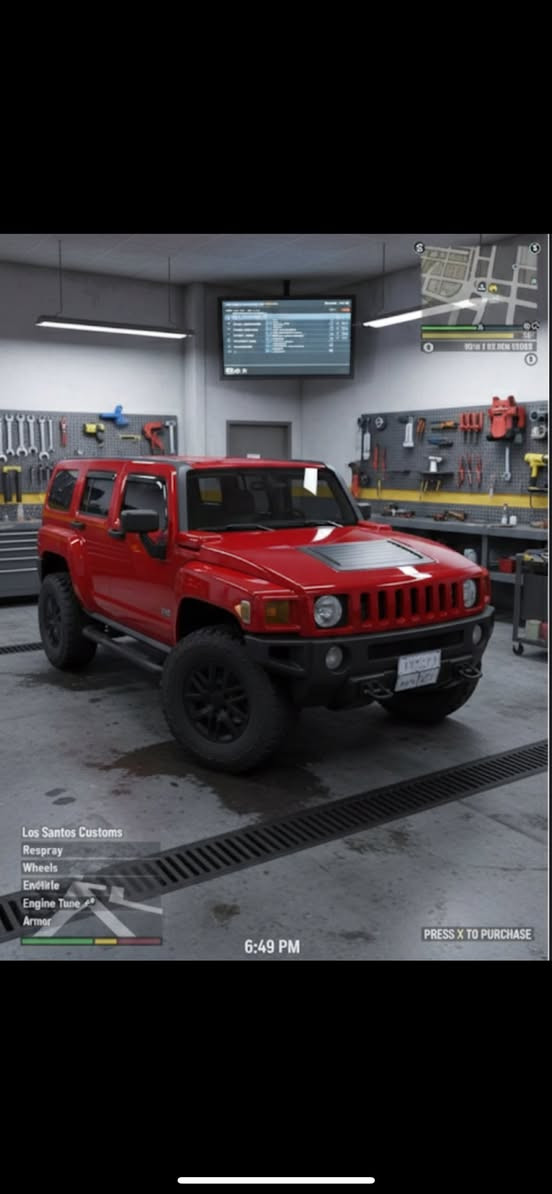 همر H3❤️❤️❤️
ما 
كير مكينه بلاديات 

حجم المحرك  V5

3500

كامره 

فتحه 

السياره مرفعه 

وتايراتها جبليه 

بيها صبغ ابيع احزام 

السعر مناسب جدا خاص او عله الرقم 

***********
